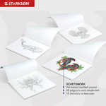 Crayons de couleurs pour dessiner / Set de 76 pièces (Premium quality)