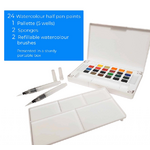 Coffret cadeau aquarelle et chavalet A2