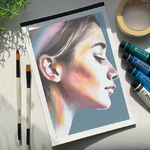 Ensemble de 30 pièces de peinture acrylique