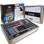 Coffret cadeau stylo de calligraphie ultime 32 pièces