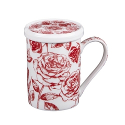 Mug tasse théière tisanière originale mug porcelaine filtre
