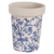AC89 pot de fleurs bleu blanc esschert design chez ugo et lea