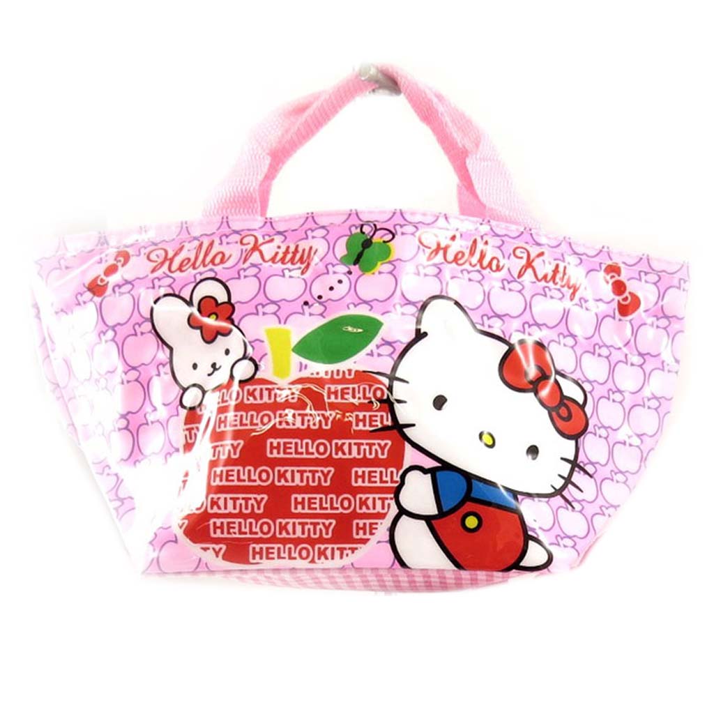 Sac shopping 'Hello Kitty' rose - 30x15x14 cm - [A0500]
