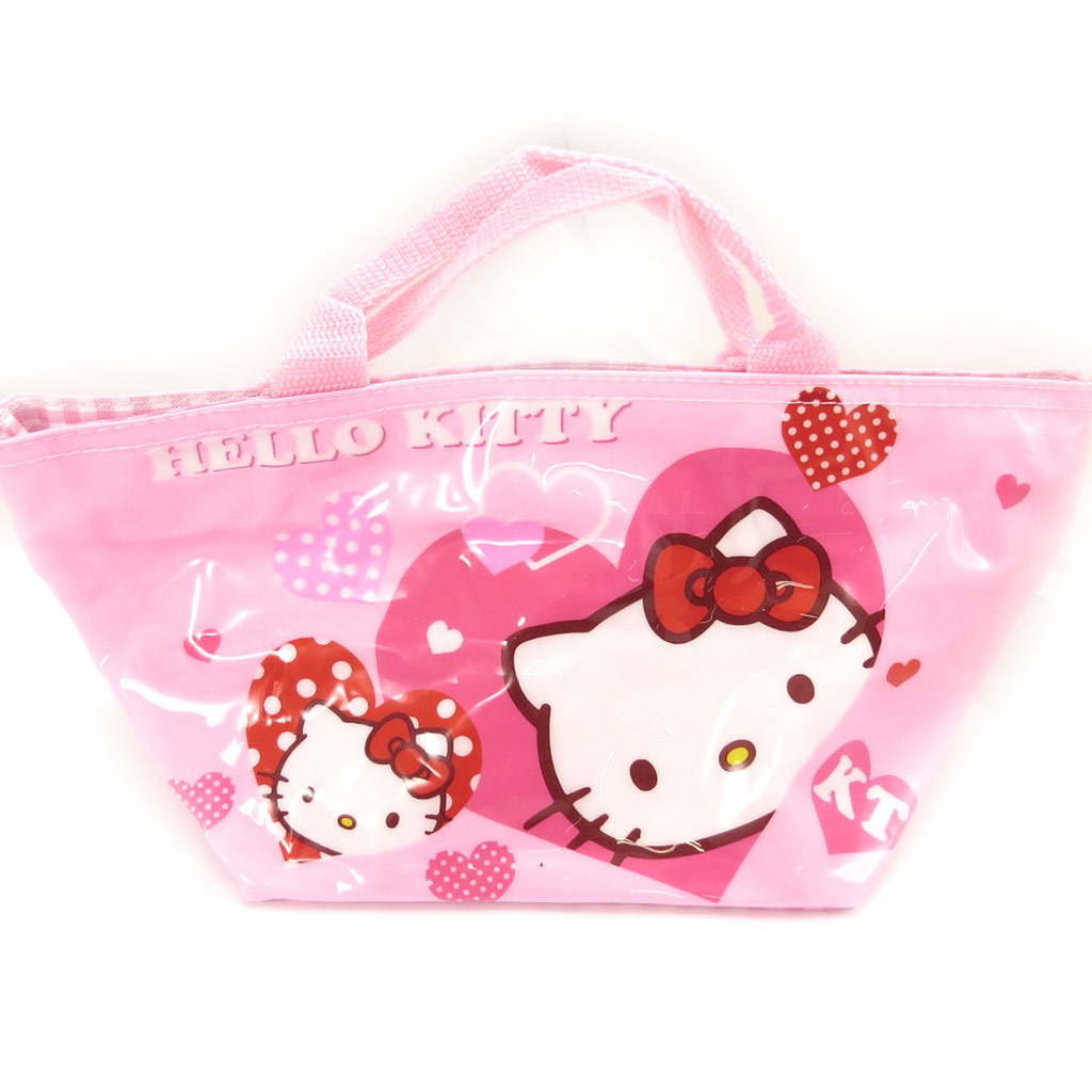 Sac shopping \'Hello Kitty\' rose - 30x15x14 cm - [A0507]