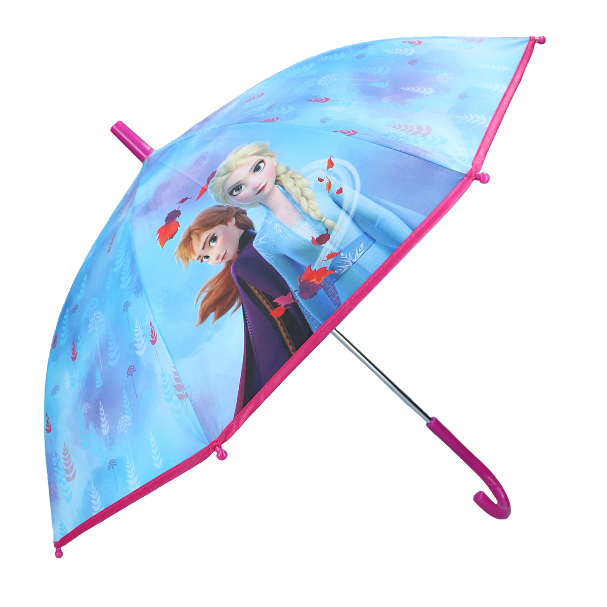Parapluie canne enfant \'Frozen - Reine des Neiges\' bleu - 63x70 cm - [A3066]