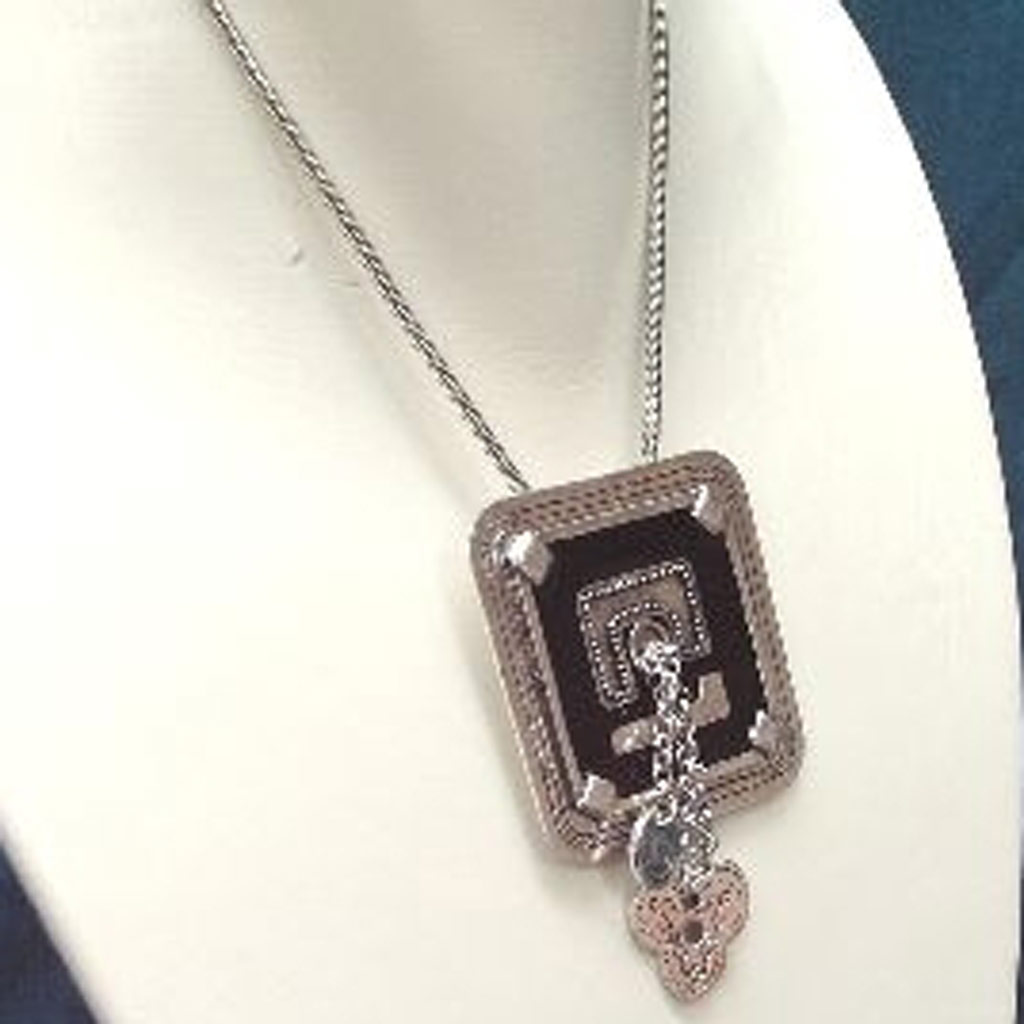 Collier Créateur \'Anamaya\' Noir - [C5333]