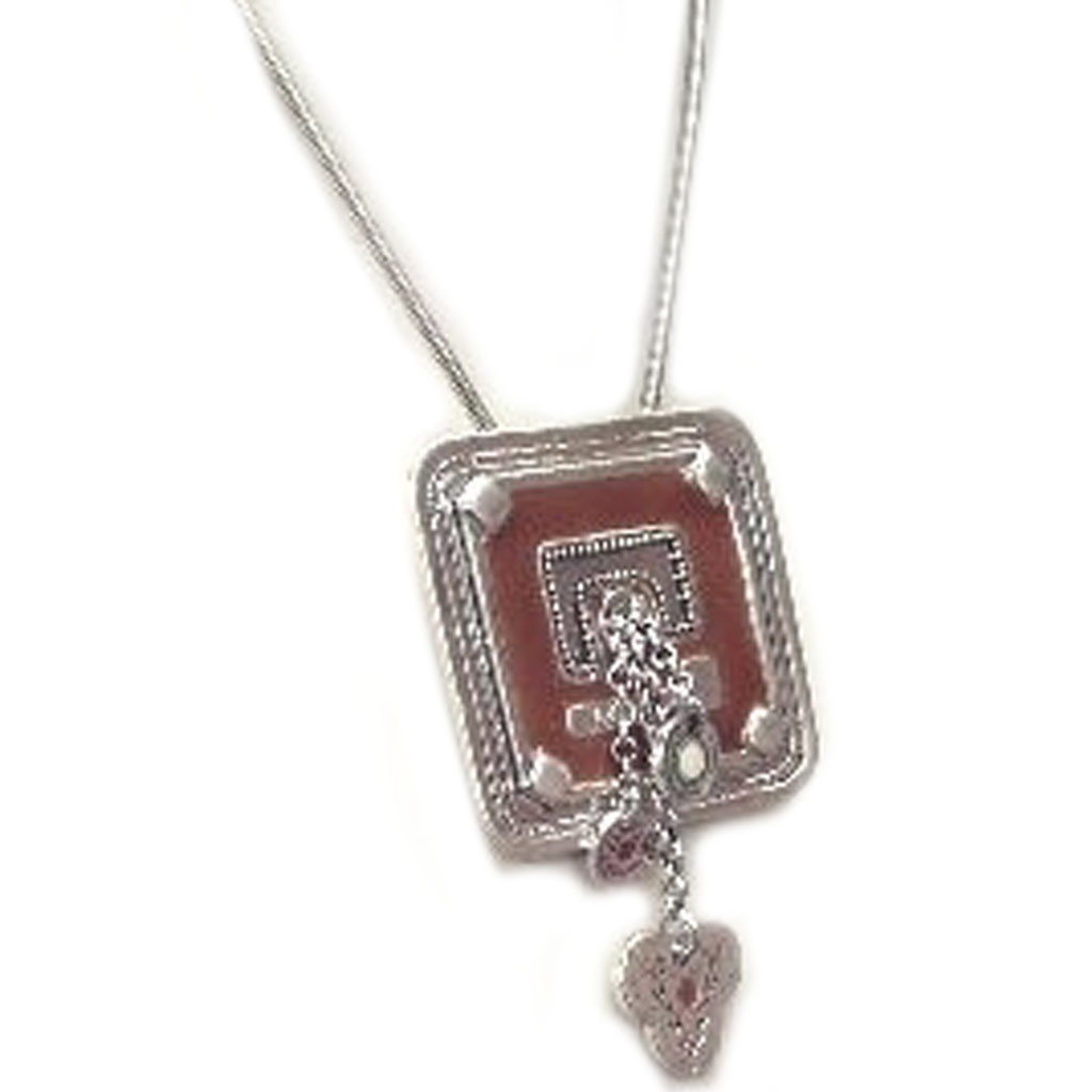 Collier Créateur \'Anamaya\' Marron - [C5334]