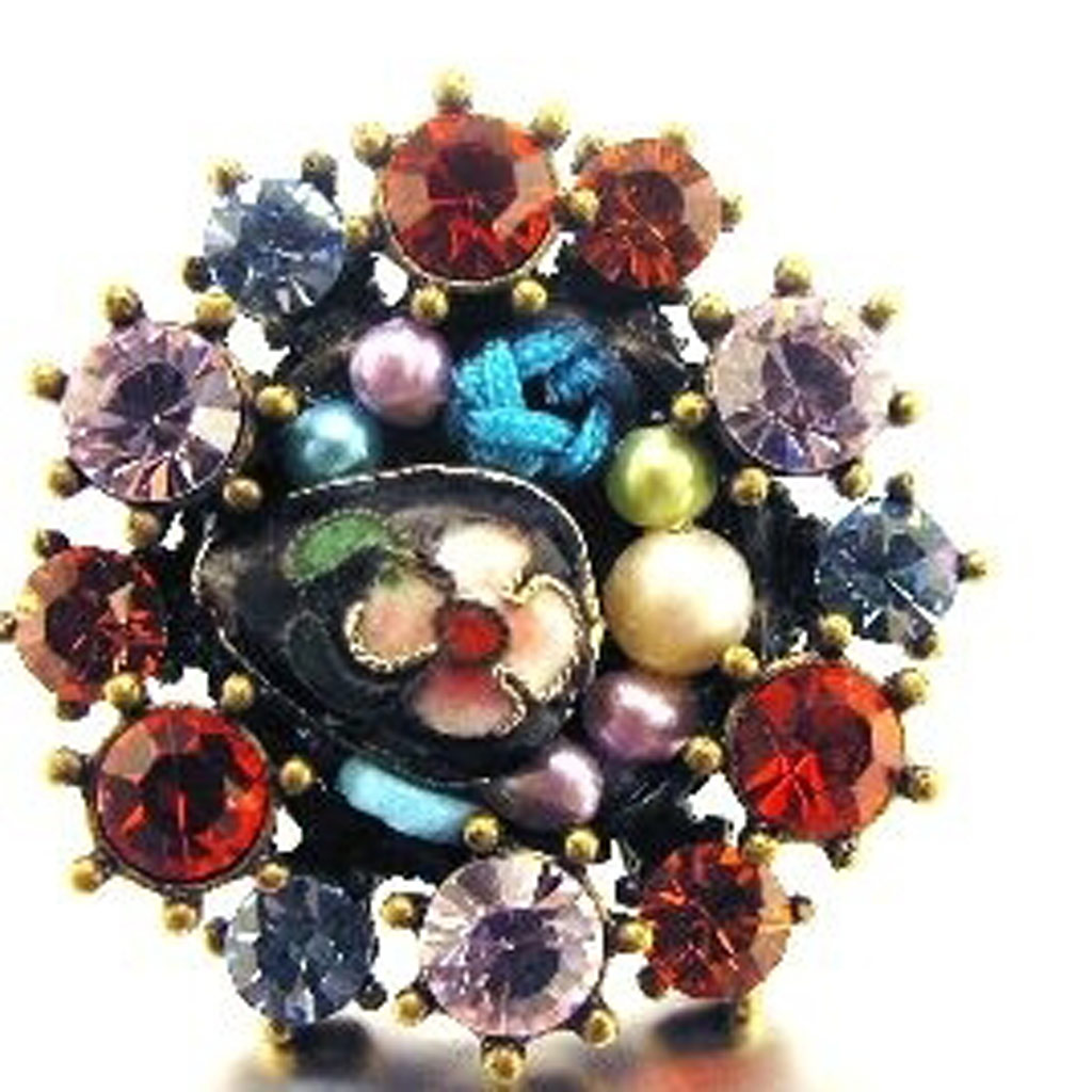 Bague Créateur \'Cosmopolis\' Tutti Frutti - [C7761]