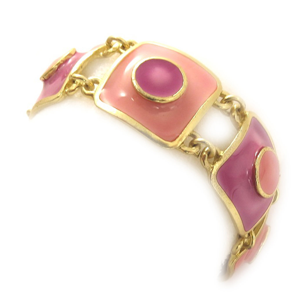 Bracelet Créateur \'Pop Art\' Rose  - [D0075]