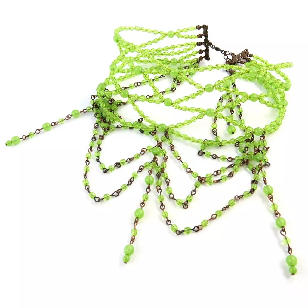 les trésors de lily Ras de cou Créateur 'Kianda Supreme' Vert [D1216]