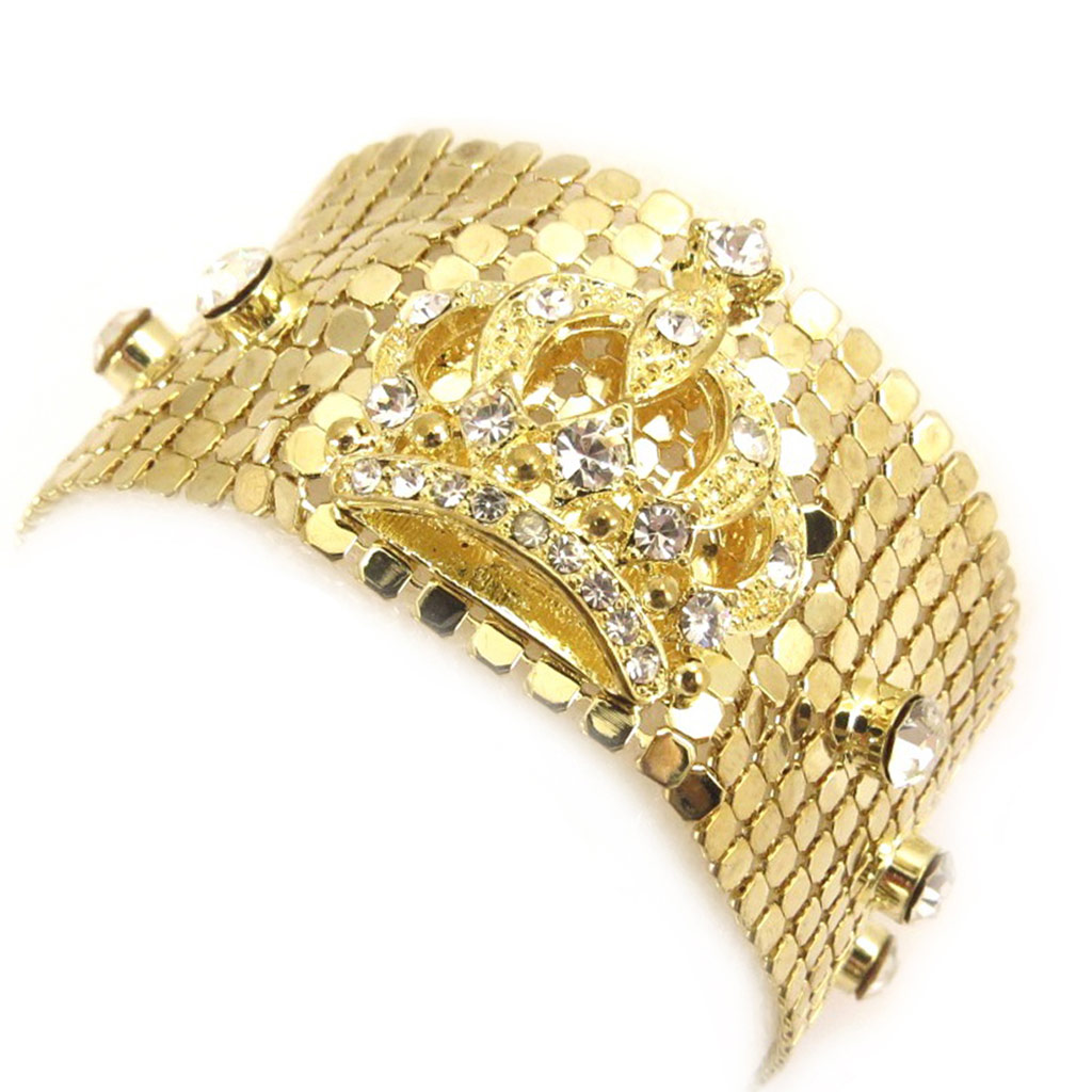 Bracelet Créateur \'Queen Cotte de Maille\'  - [D7677]