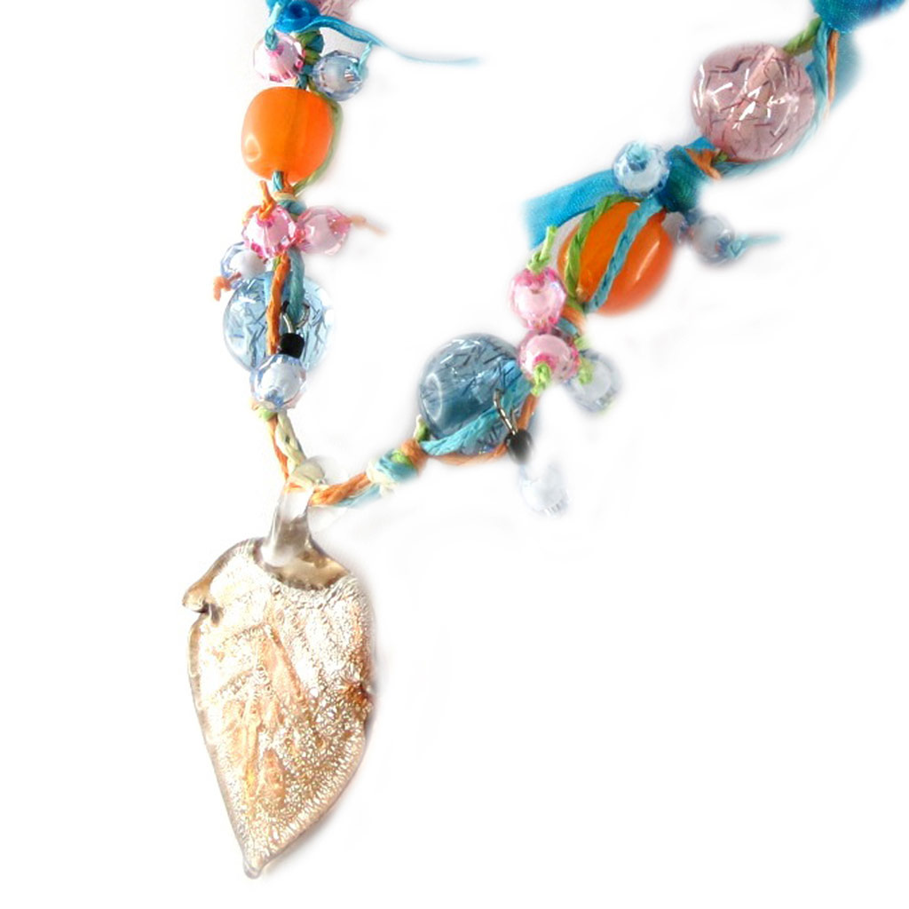 Collier \'Péché Gourmand\' Marron Givré  - [D8284]