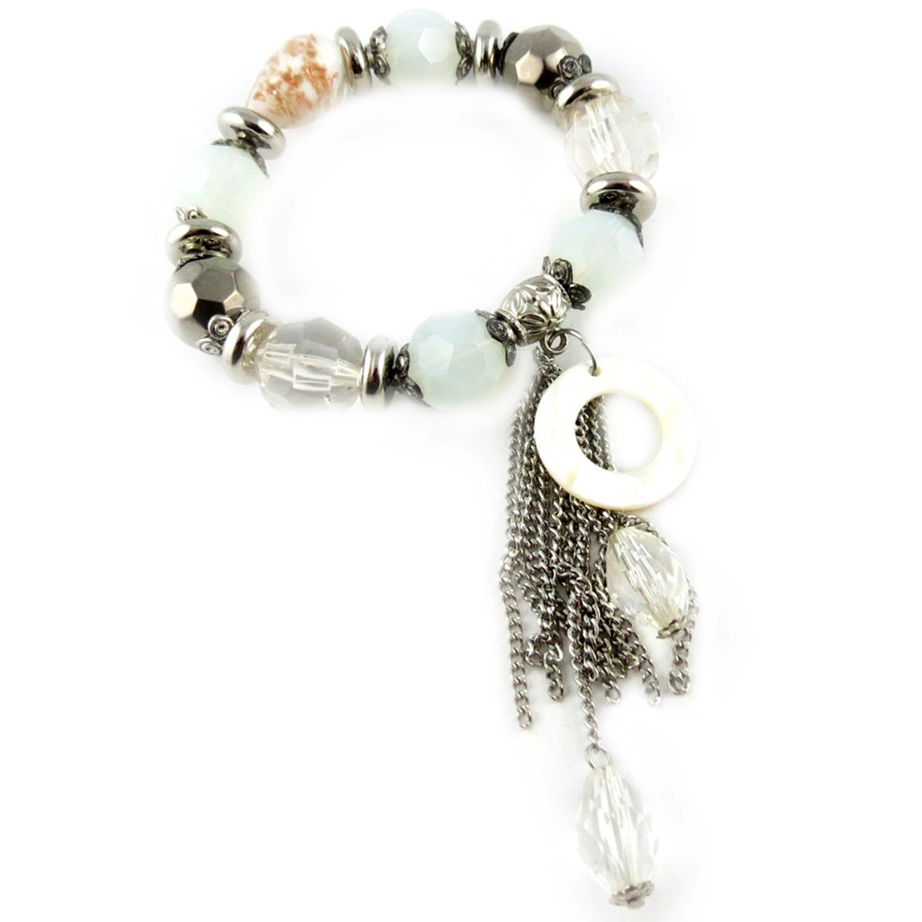Bracelet Créateur \'Dream\' Blanc  - [E1332]