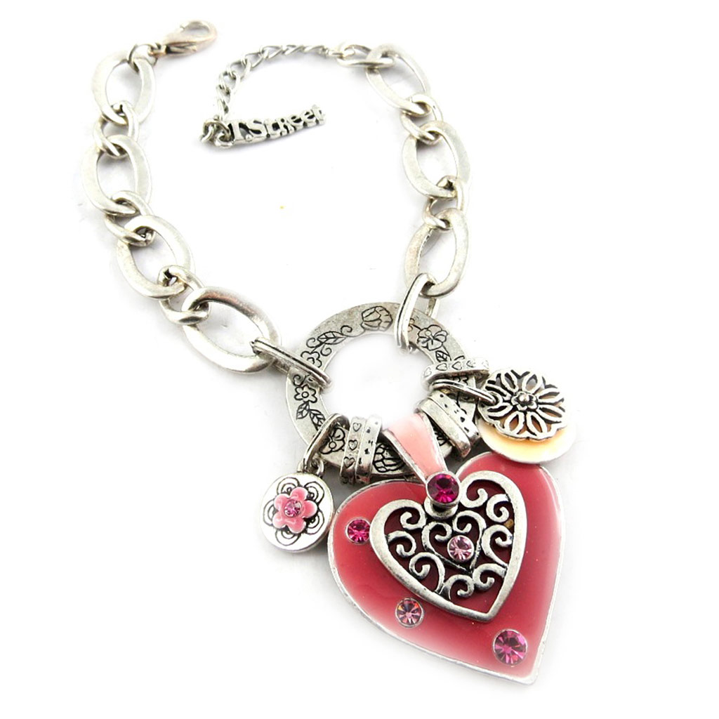 Bracelet Créateur \'Babouchka\' Cerise - [E6972]