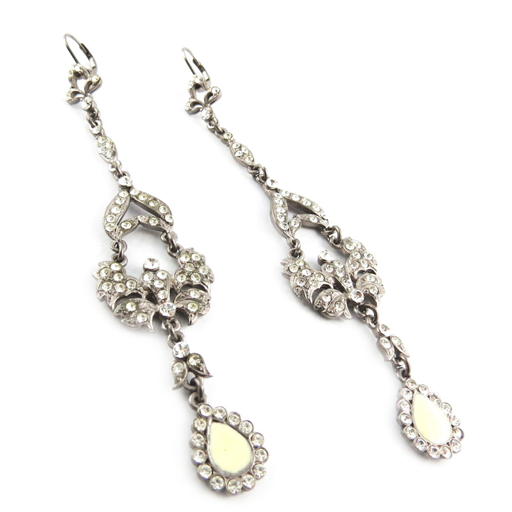 Dormeuses Créateur \'Torrides\' Blanc - [F2634]