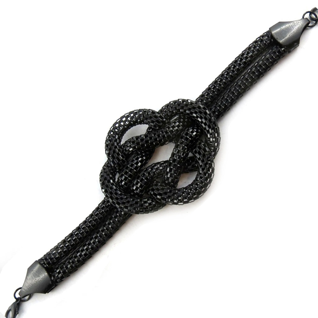 Bracelet Créateur \'Kilimanjaro\' Noir - [F5220]
