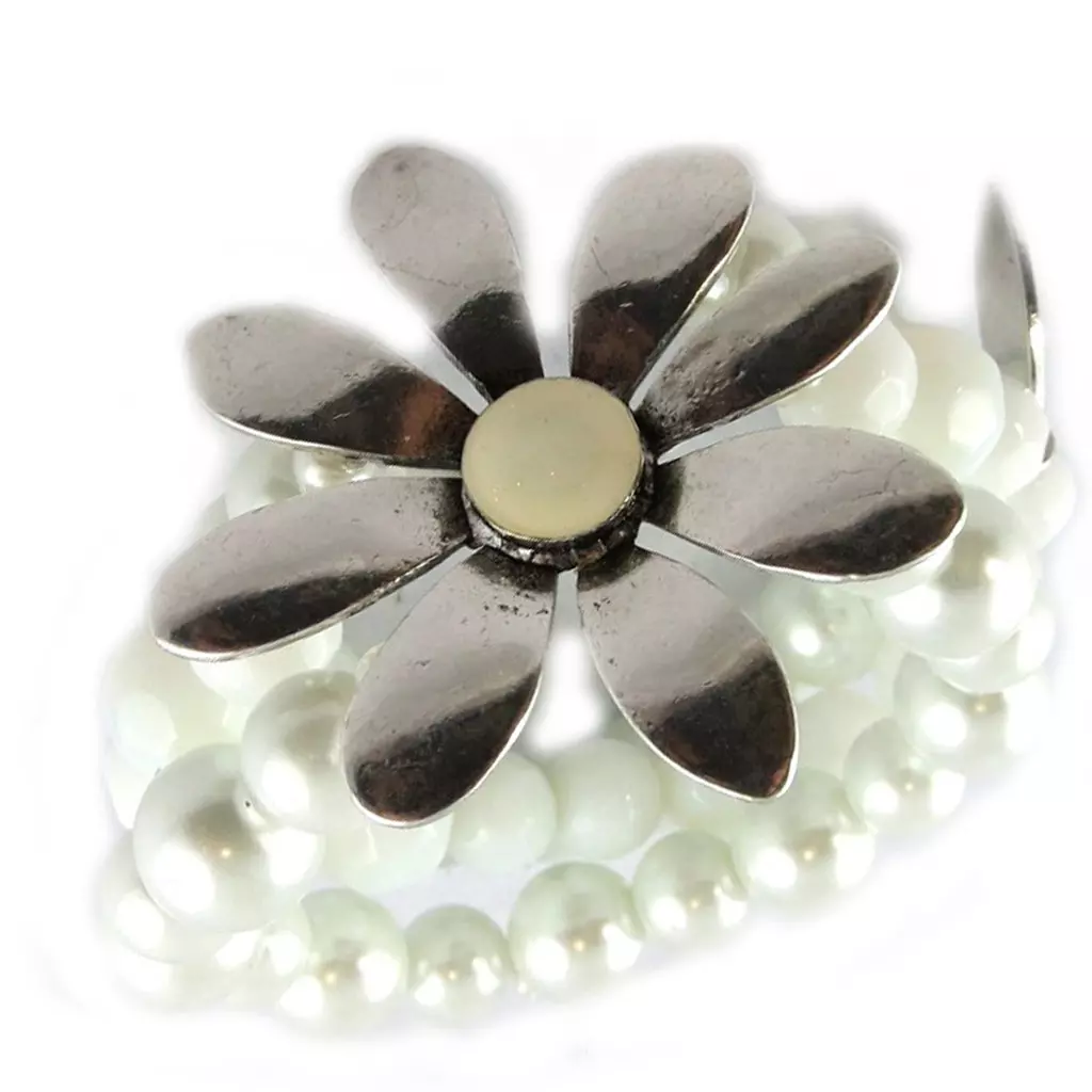 les trésors de lily Bracelet Créateur 'Seychelles' blanc [G0283]