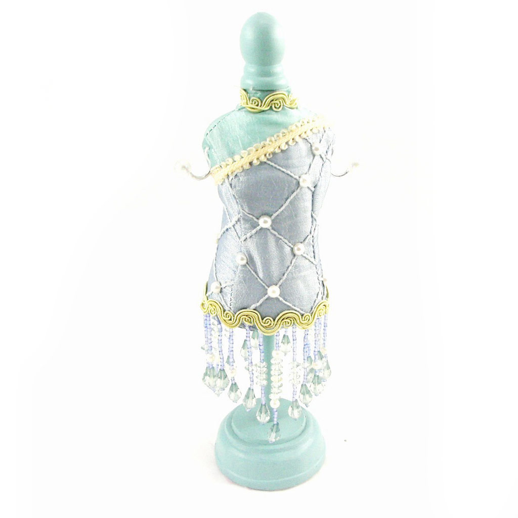 Porte-Colliers \'Lady Shanghai\' Turquoise  - [G4944]