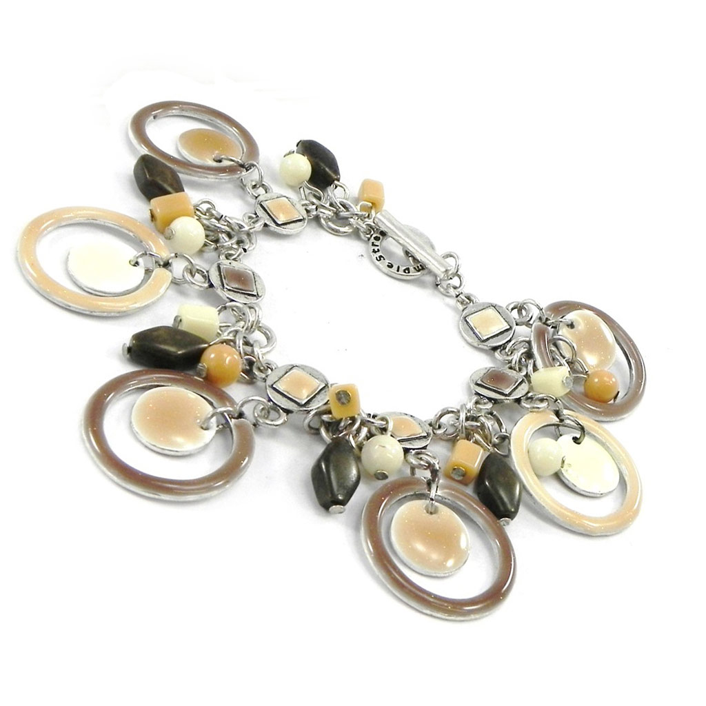 Bracelet Créateur \'Coloriage\' chocolat - [G6182]