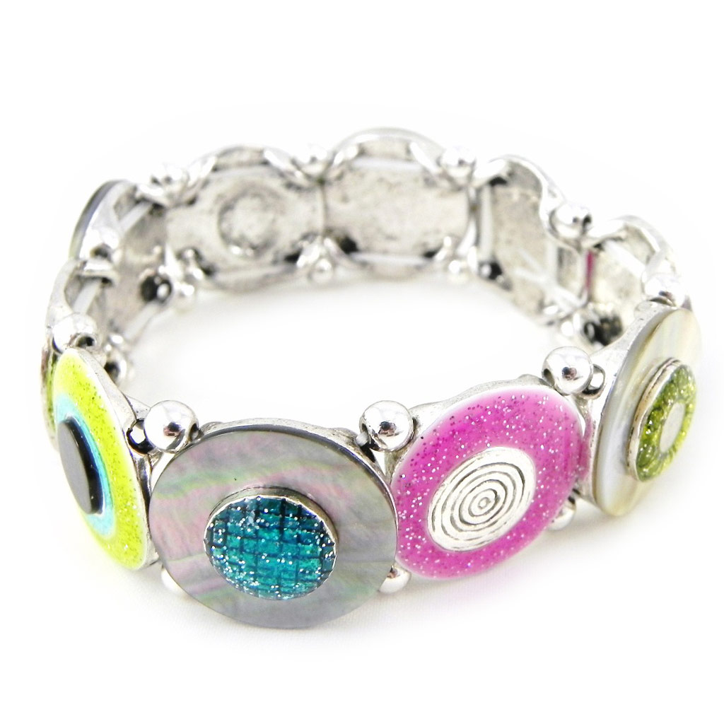 Bracelet Créateur \'Bora Bora\' multicolore - [H0849]