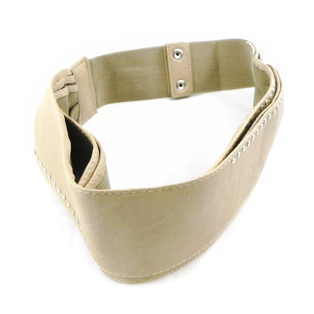 Ceinture Fantaisie \'Kika\' beige - [H2142]