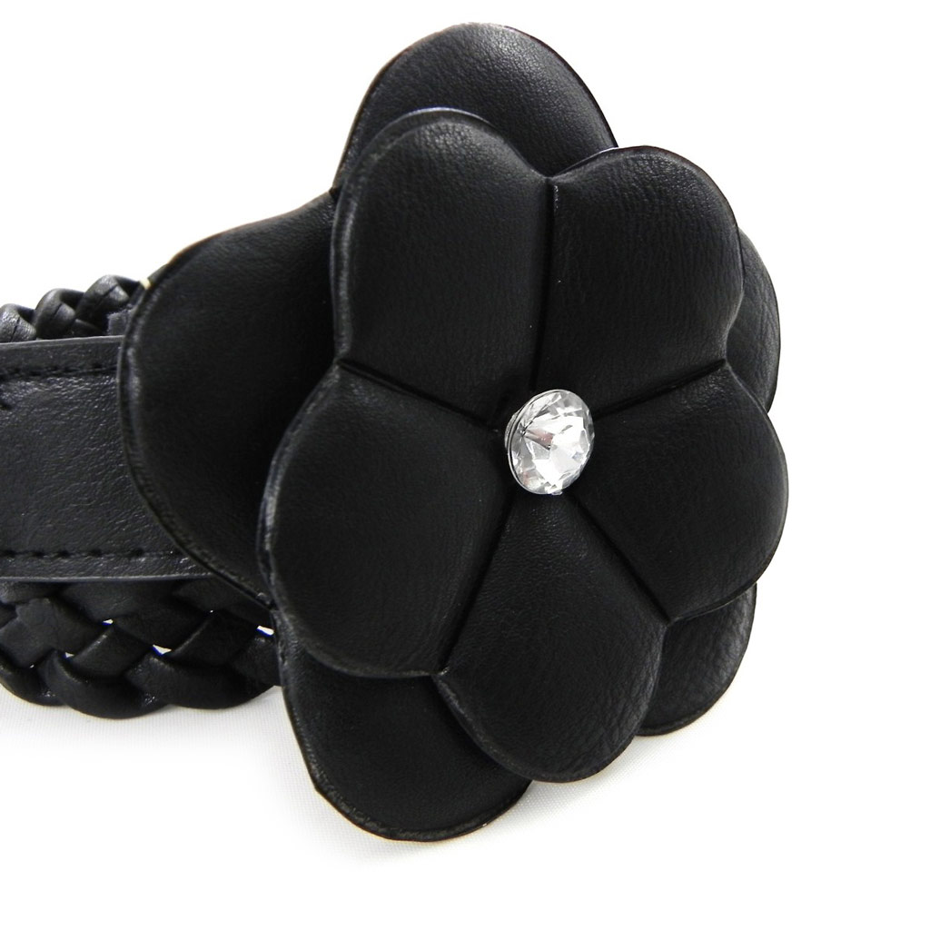 Ceinture Fantaisie \'Kika\' noir - [H2150]