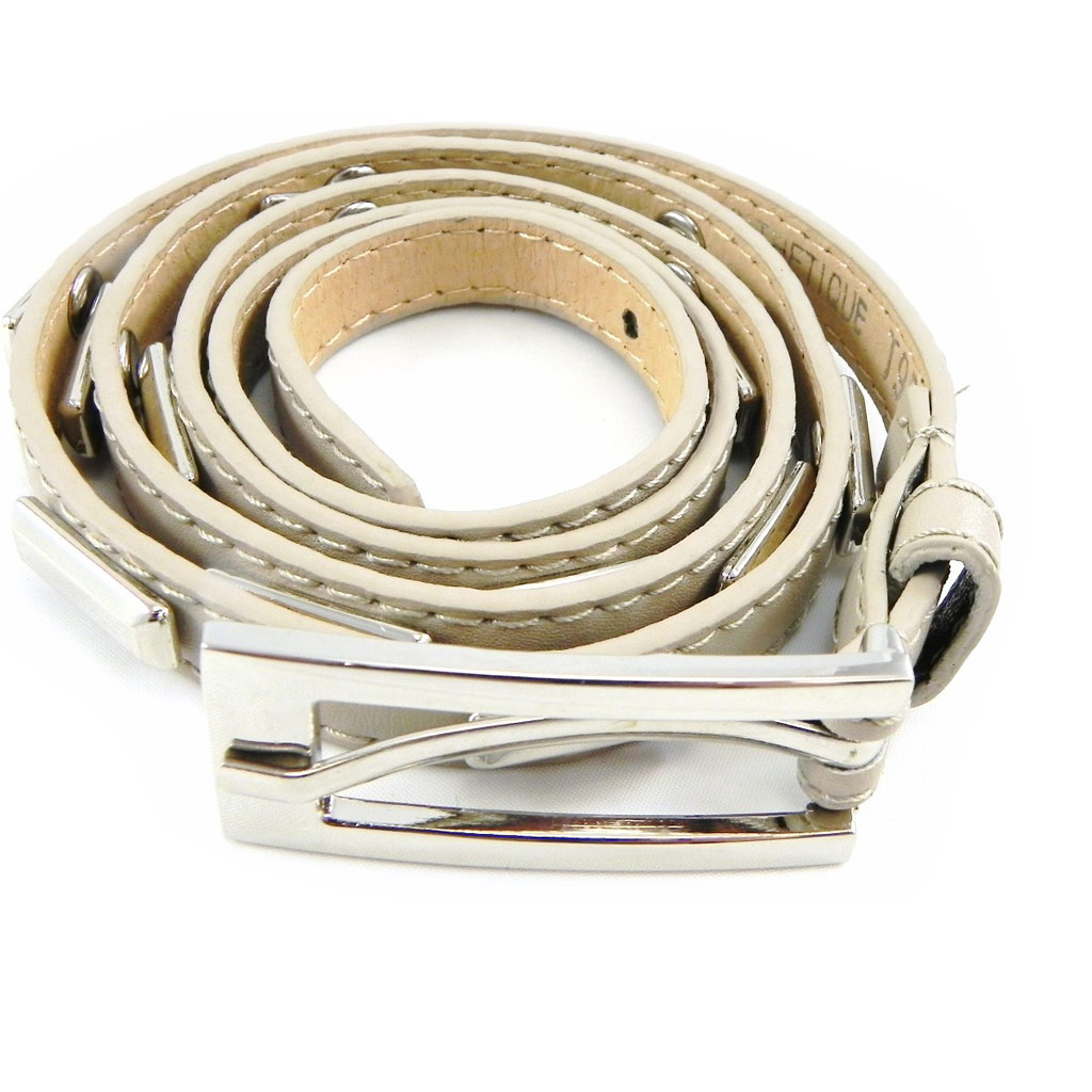 Ceinture Fantaisie \'Kika\' taupe - [H2163]