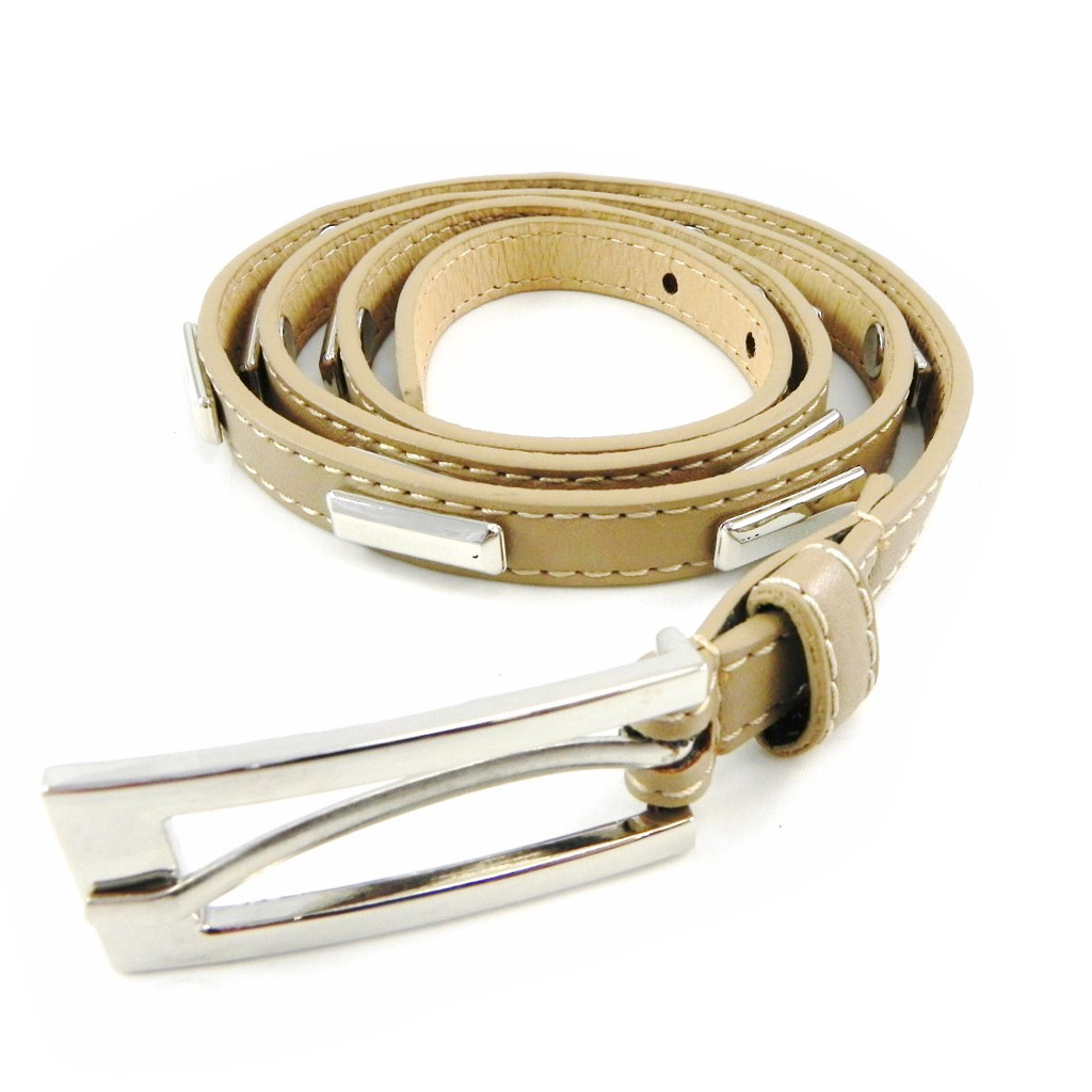 Ceinture Fantaisie \'Kika\' caramel - [H2164]