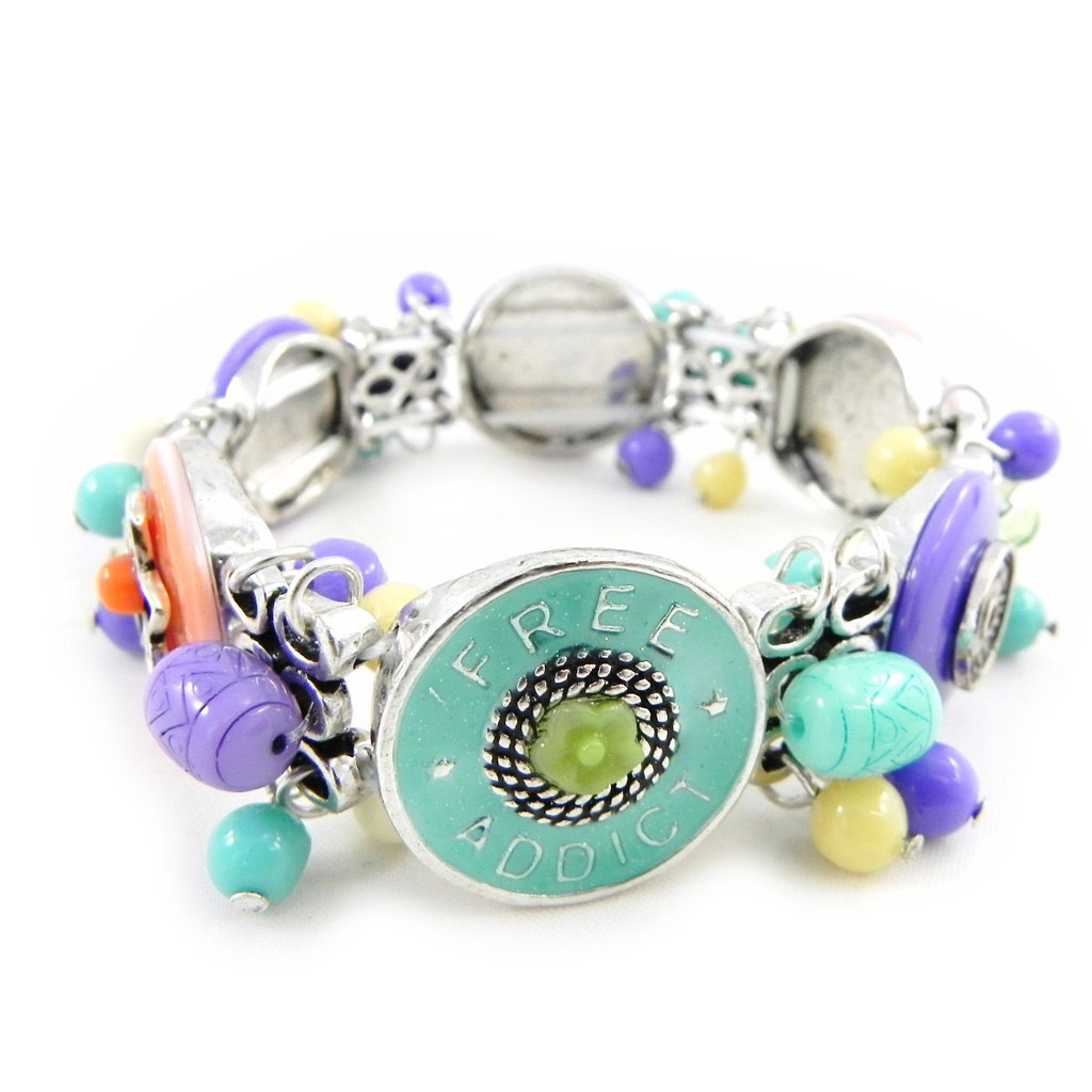 Bracelet Créateur \'Liberty\' multicolore - [H4440]
