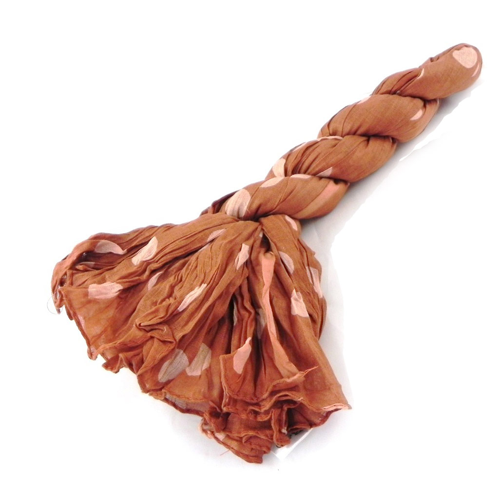 Etole \'Petits Pois\' marron ambre - [H5770]
