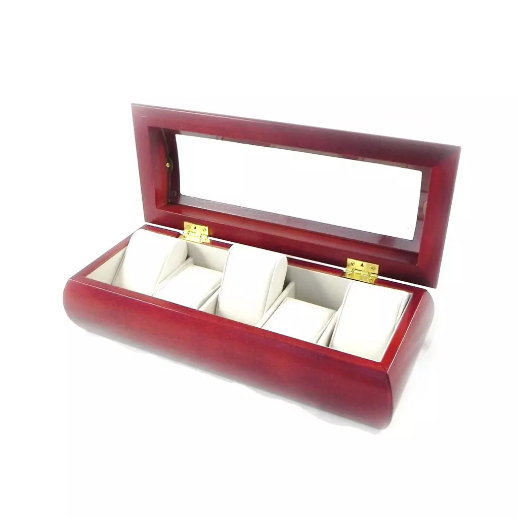 les trésors de lily Coffret à Montres 'Wales' bois 5 montres 29x9x12 cm [H9737]