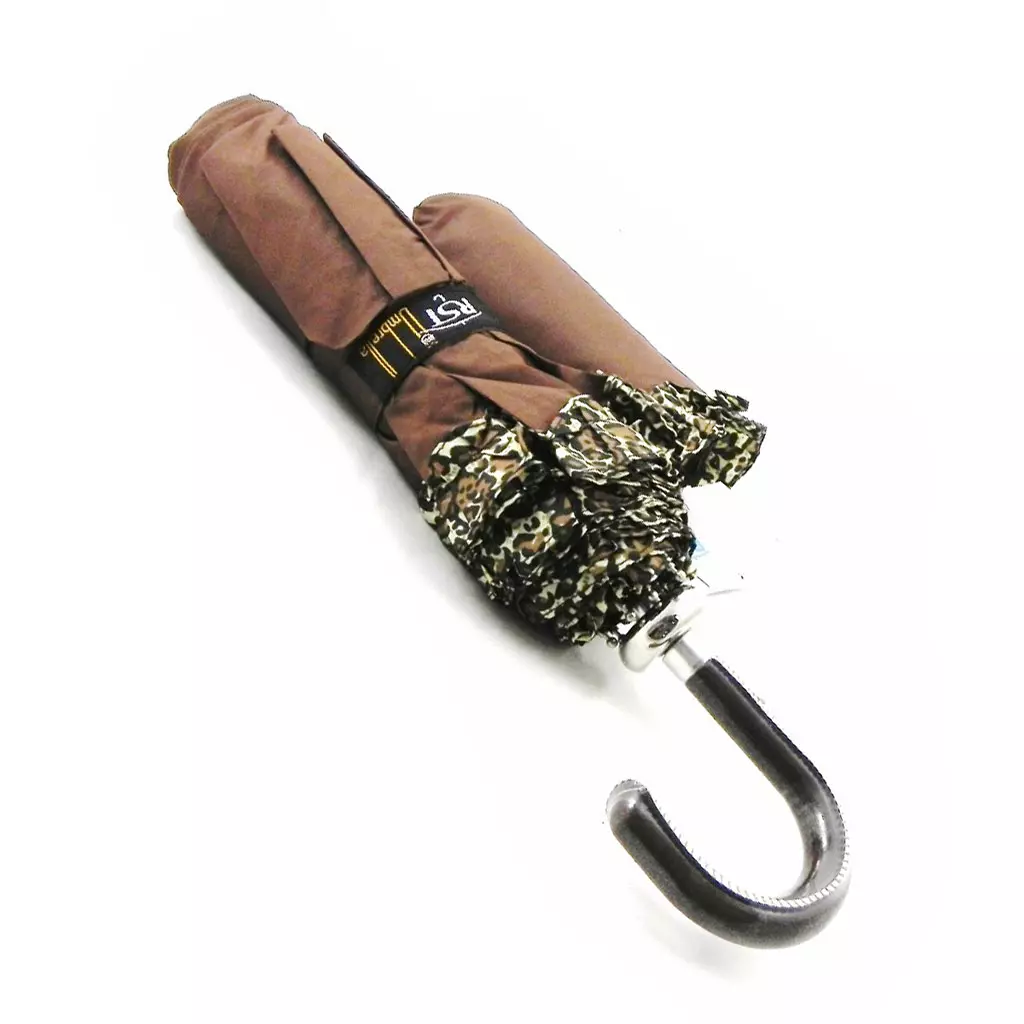 les trésors de lily Parapluie mini 'Safari Queen' marron [I1835]