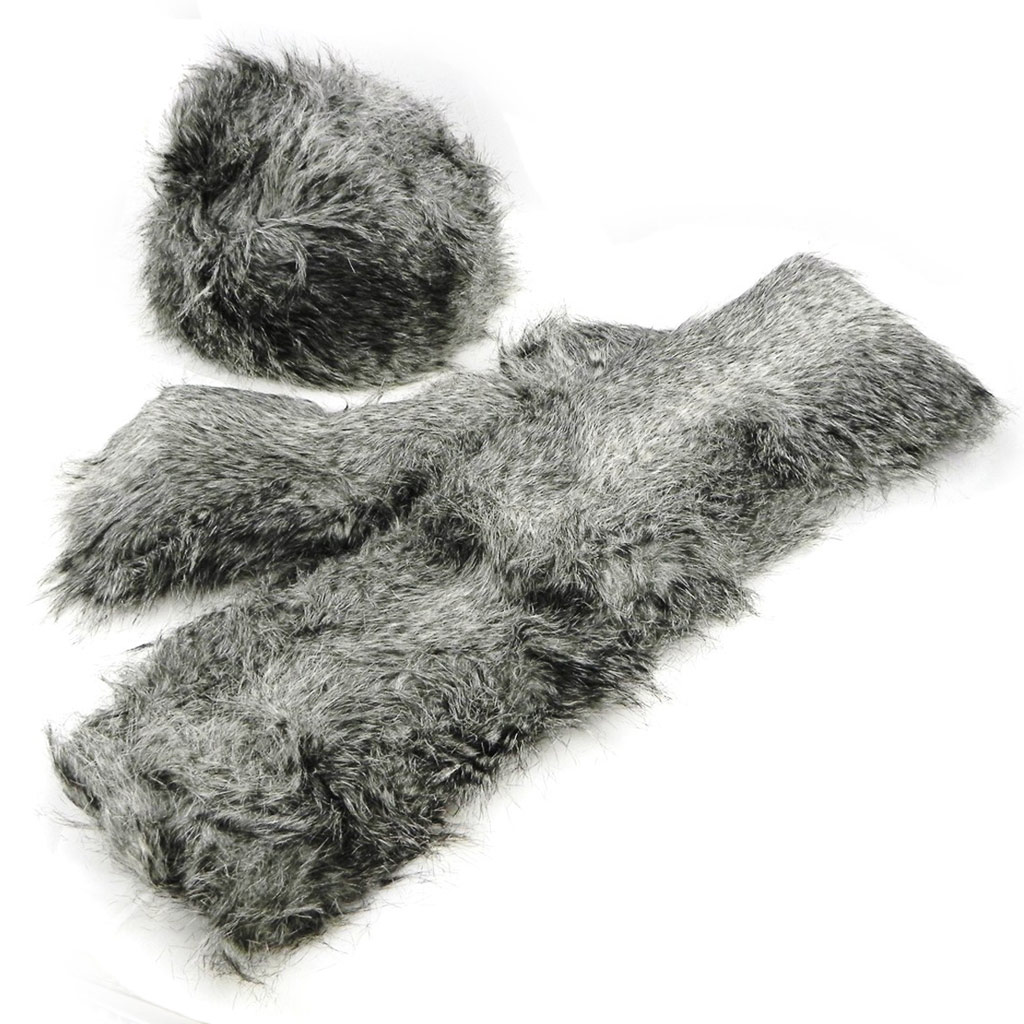 Ensemble hiver \'Petrouchka\' gris - [I2341]