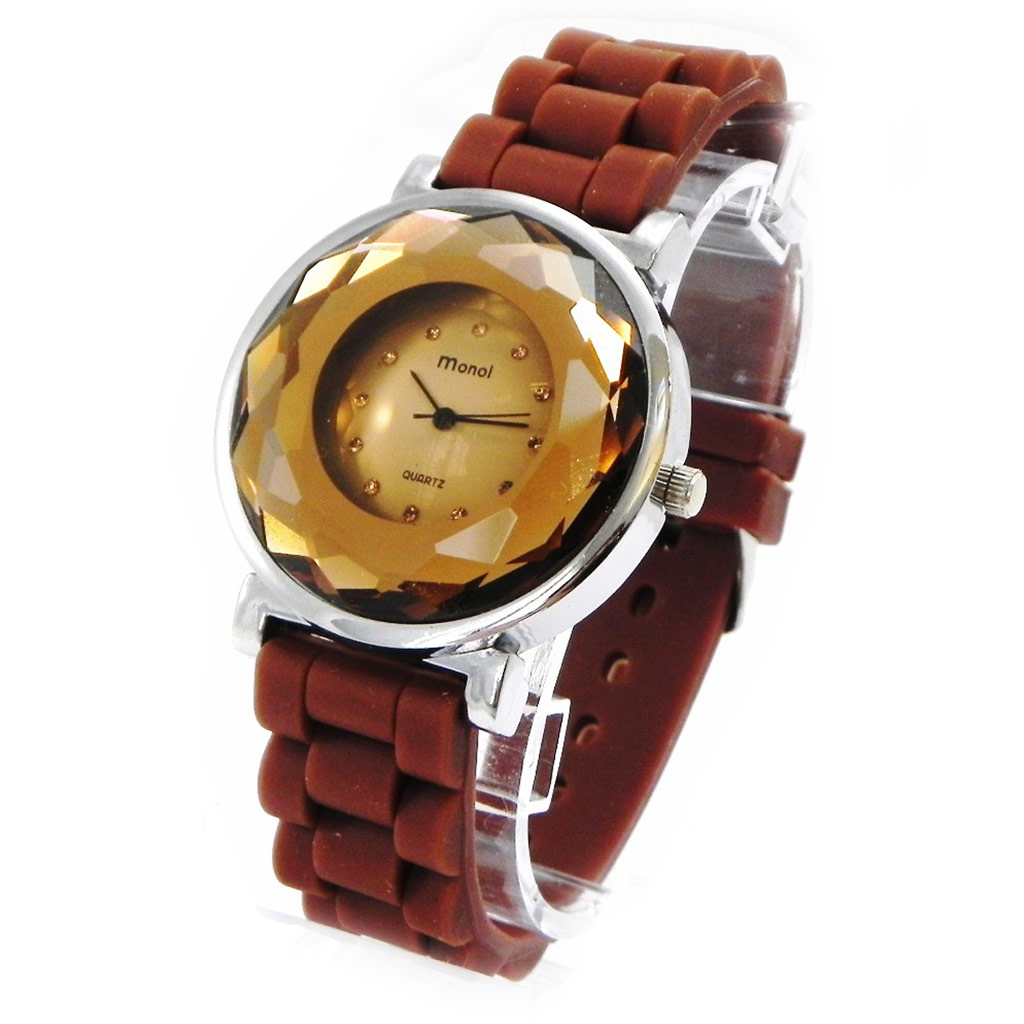 Montre Design \'Absolu\' marron - [I2735]