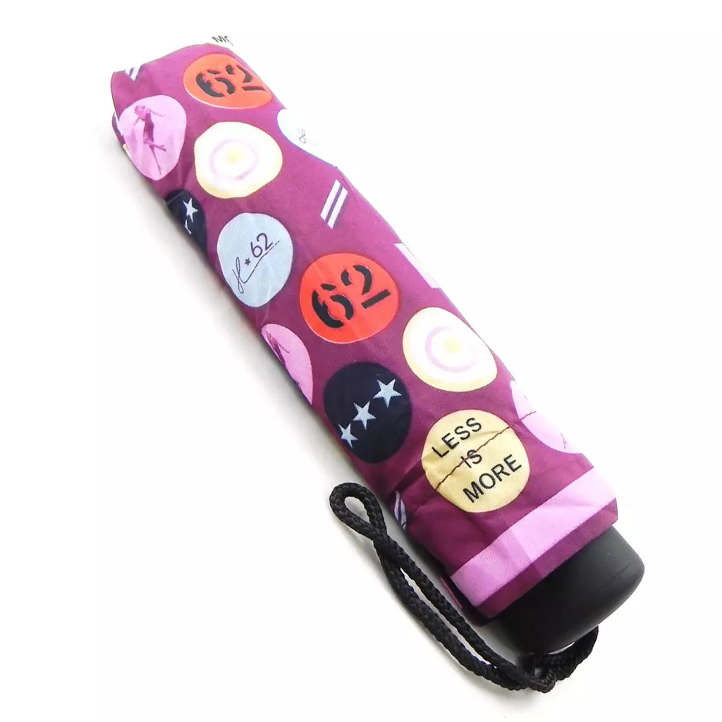 les trésors de lily Parapluie automatique 'Daniel Hechter' violet multicolore [I3574]