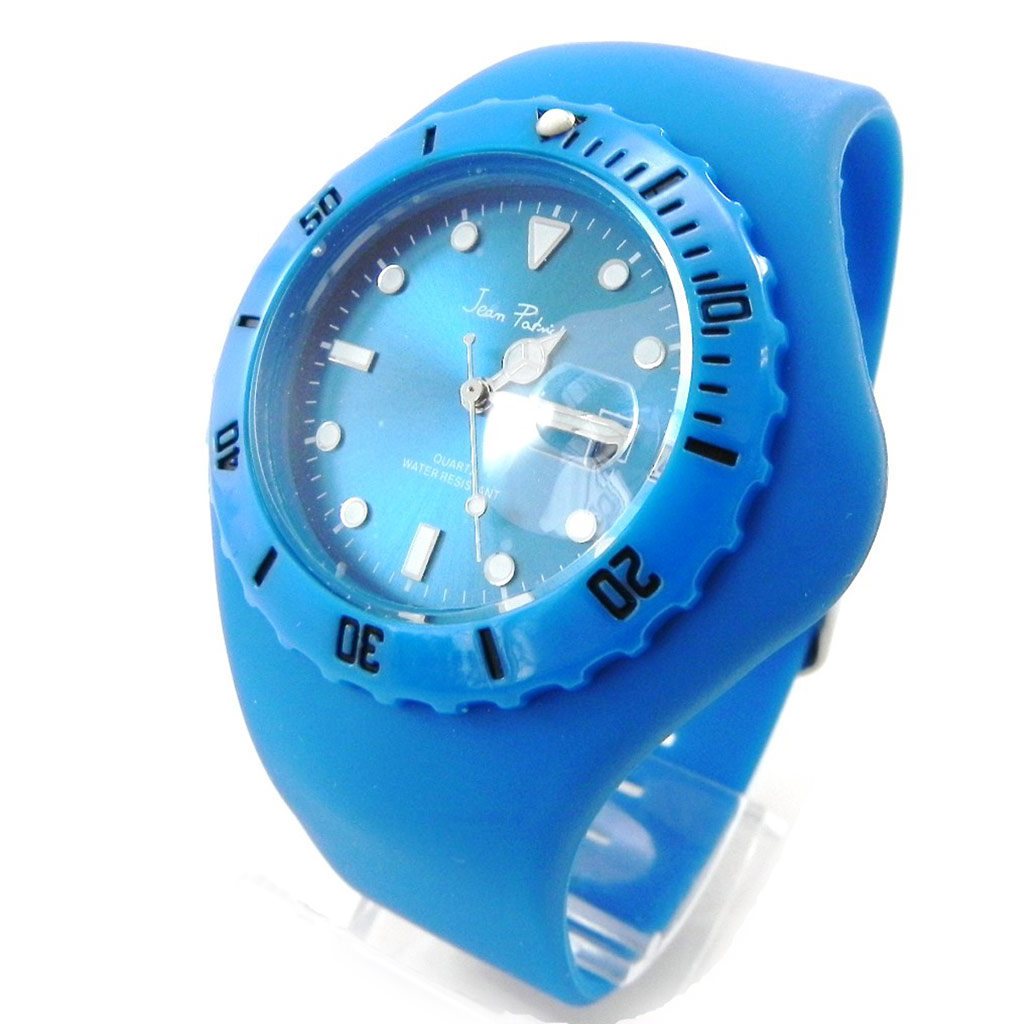 Montre Design \'Absolu\' turquoise - [I4846]