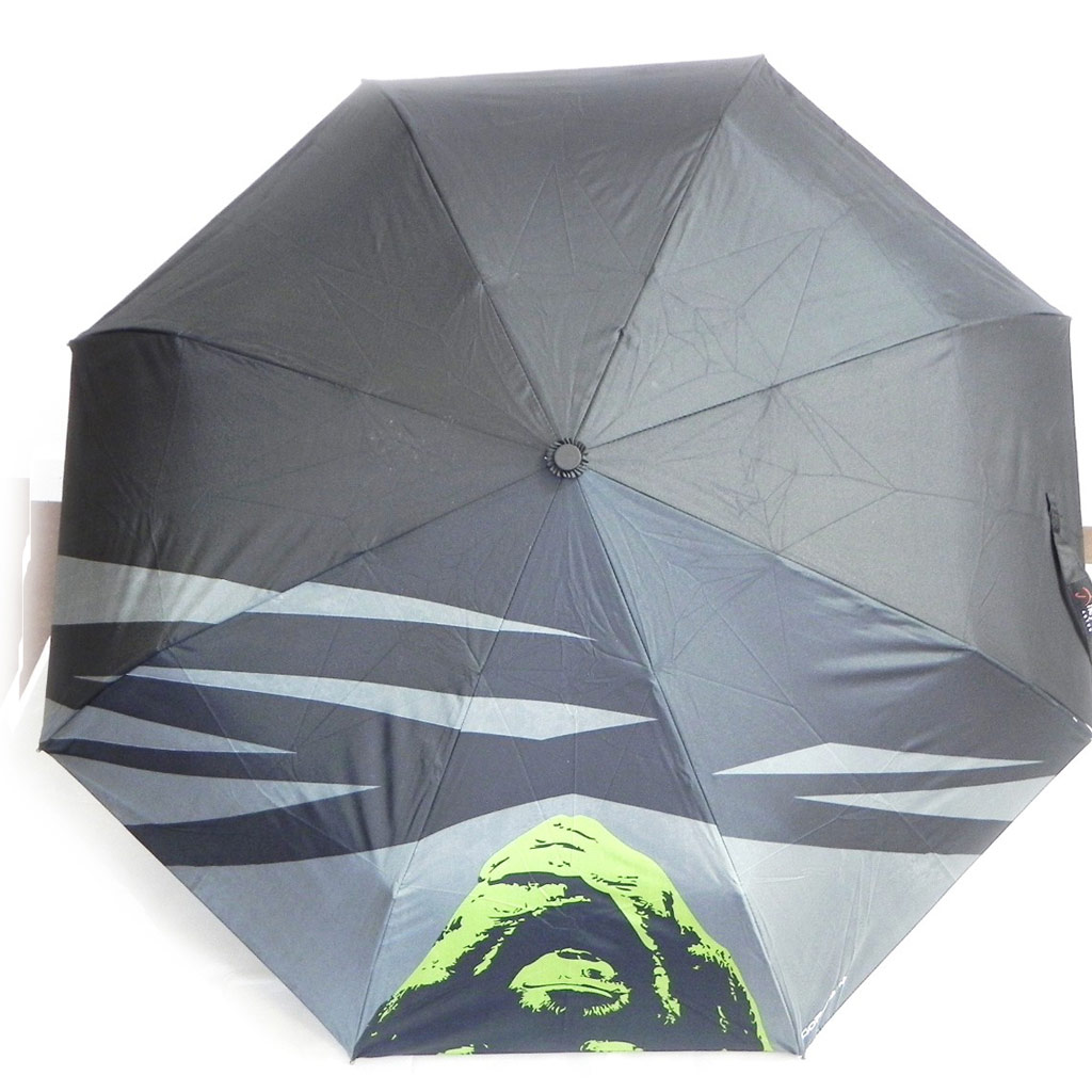Parapluie Neyrat \'Orang Outan\' noir vert - [I7013]
