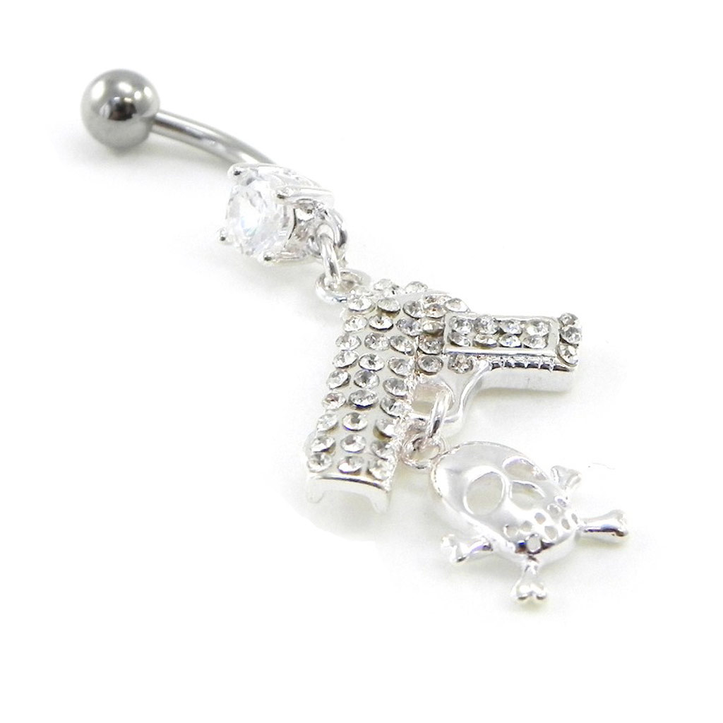 Body Piercing \'Pirate\' blanc - [I9134]