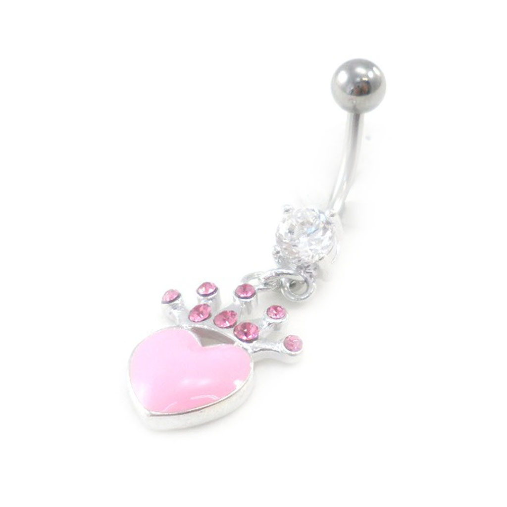 Body Piercing \'Love Crown\' rose - [I9470]