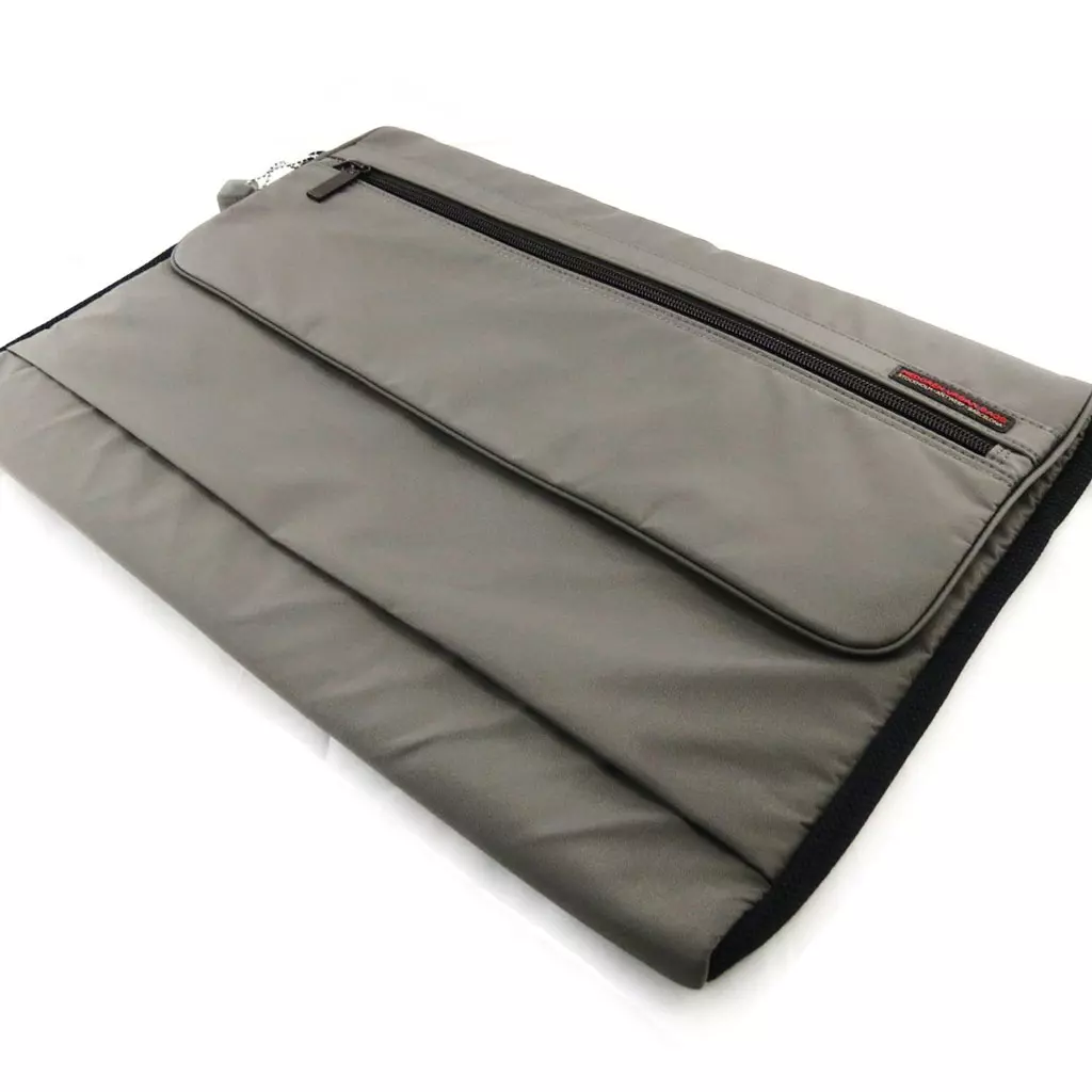 les trésors de lily Housse ordinateur portable 'Hedgren' taupe (L ou 17') [J1443]
