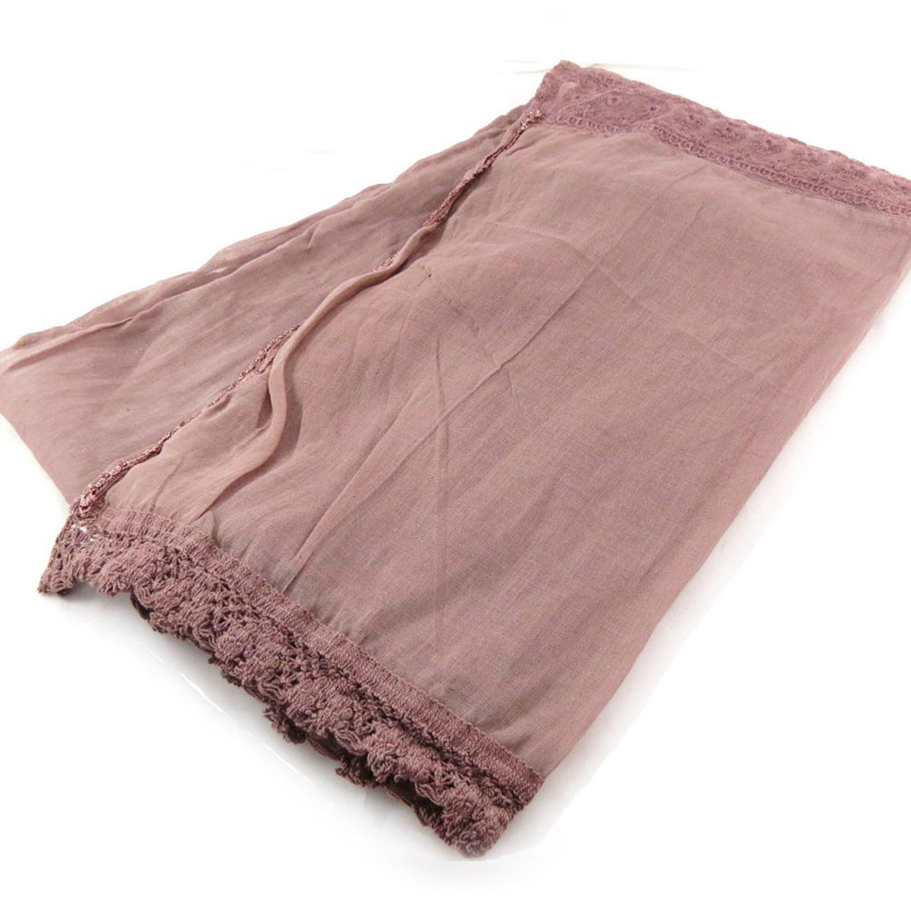 Echarpe Femme \'Eugénie\' marron - [J2701]