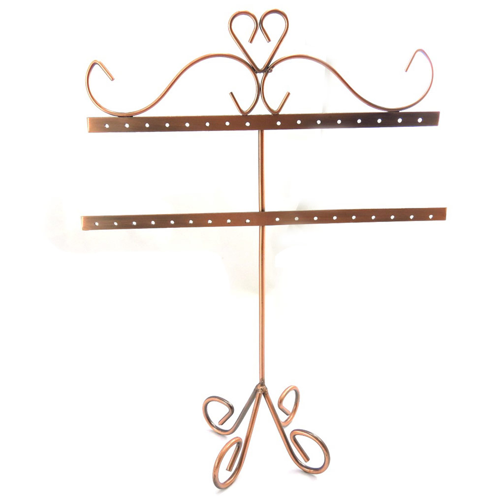 Porte-Boucles \'Fer Forgé\' cuivré  - [K2403]