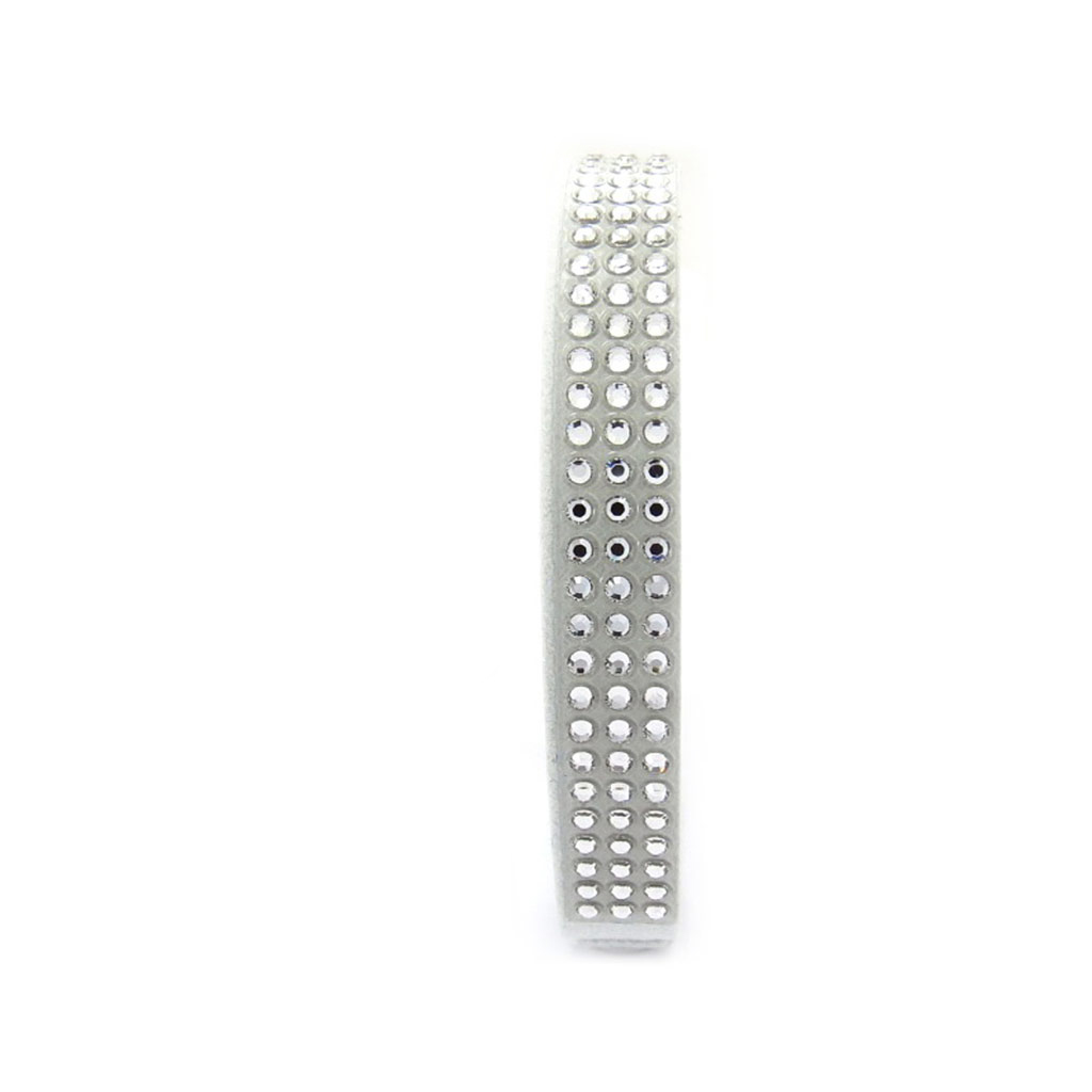 Bracelet créateur \'Déesse\' blanc (Crystal) 10 mm - [K2782]