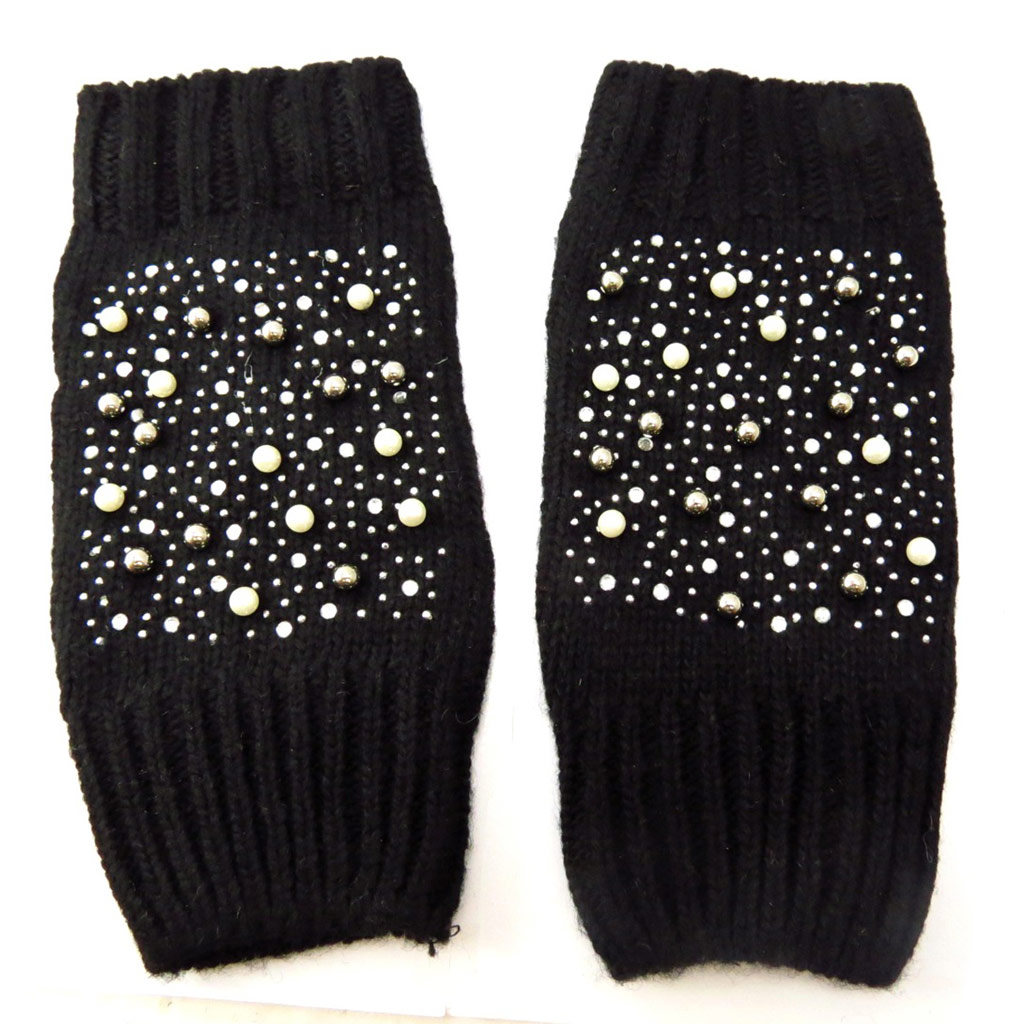 Mitaines \'Illuminations\' noir - [K6742]