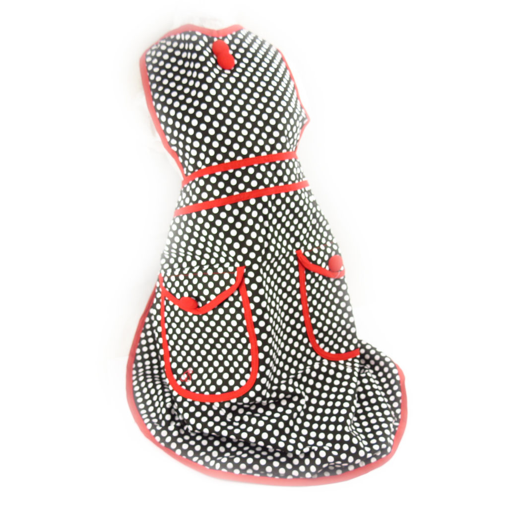 Tablier créateur \'Hôtesse\' petits pois - [K7805]