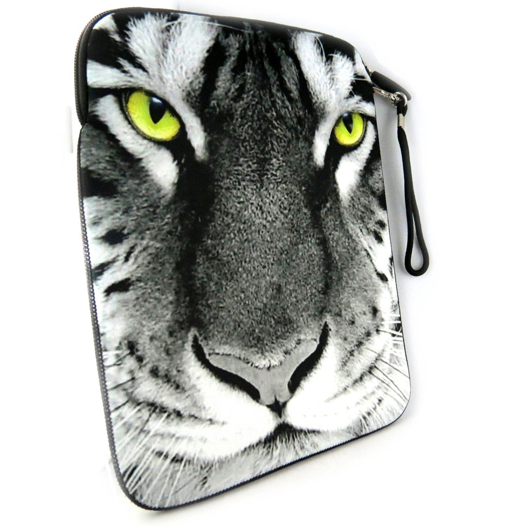 Housse tablette \'Tigre\' néoprène (10\') - [K8234]