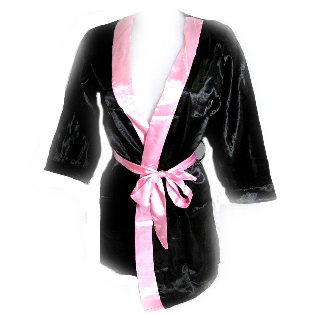 Kimono \'Scarlett\' noir rose  - [K8476]