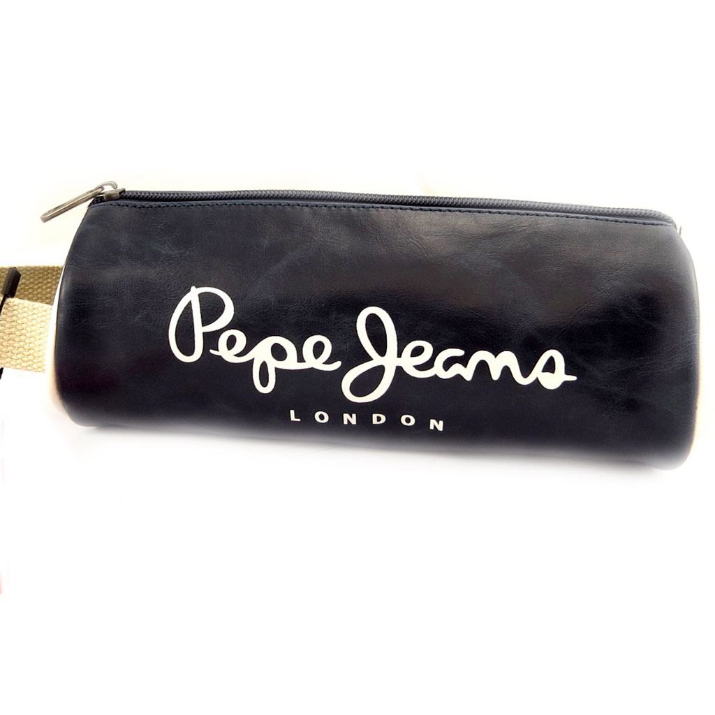 Trousse tube \'Pepe Jeans\' marine - [L0348]