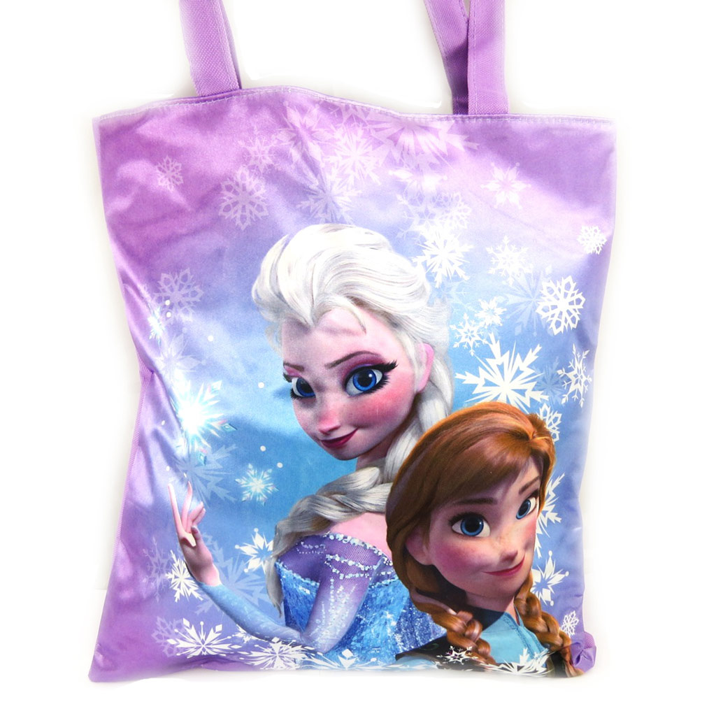 Sac shopping \'Frozen - Reine des Neiges\' violet - [L6889]