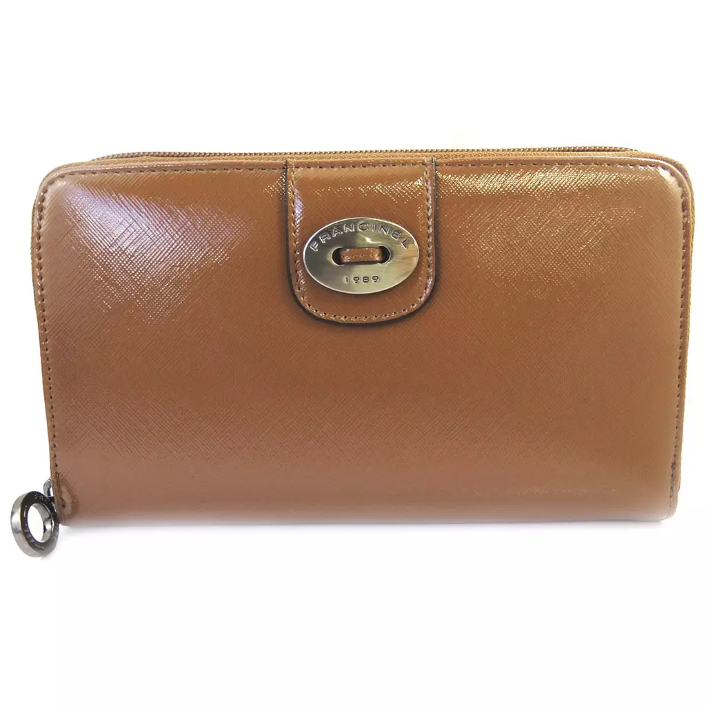 les trésors de lily Compagnon zippé 'Romy' taupe [L8606]